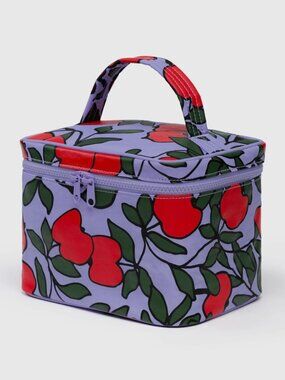 NWT Baggu Large Cosmetic Case - Apple Tree